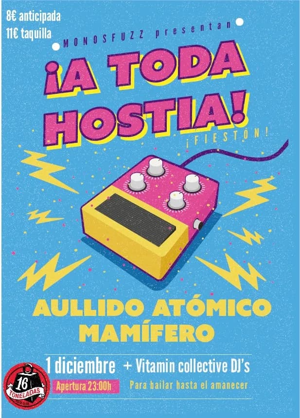 AULLIDO ATÓMICO + MAMÍFERO