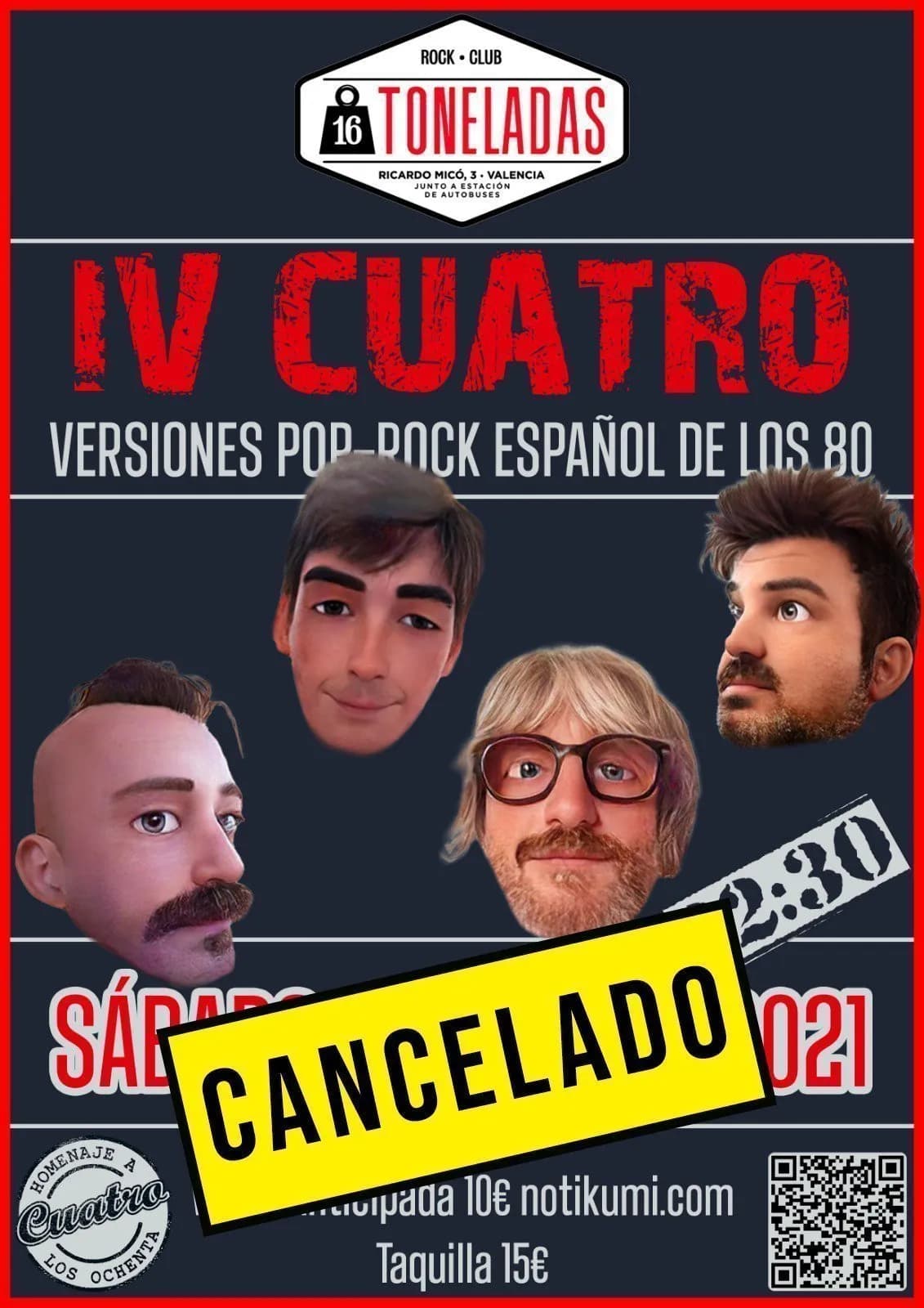 IV CUATRO CONCIERTO ELÉCTRICO