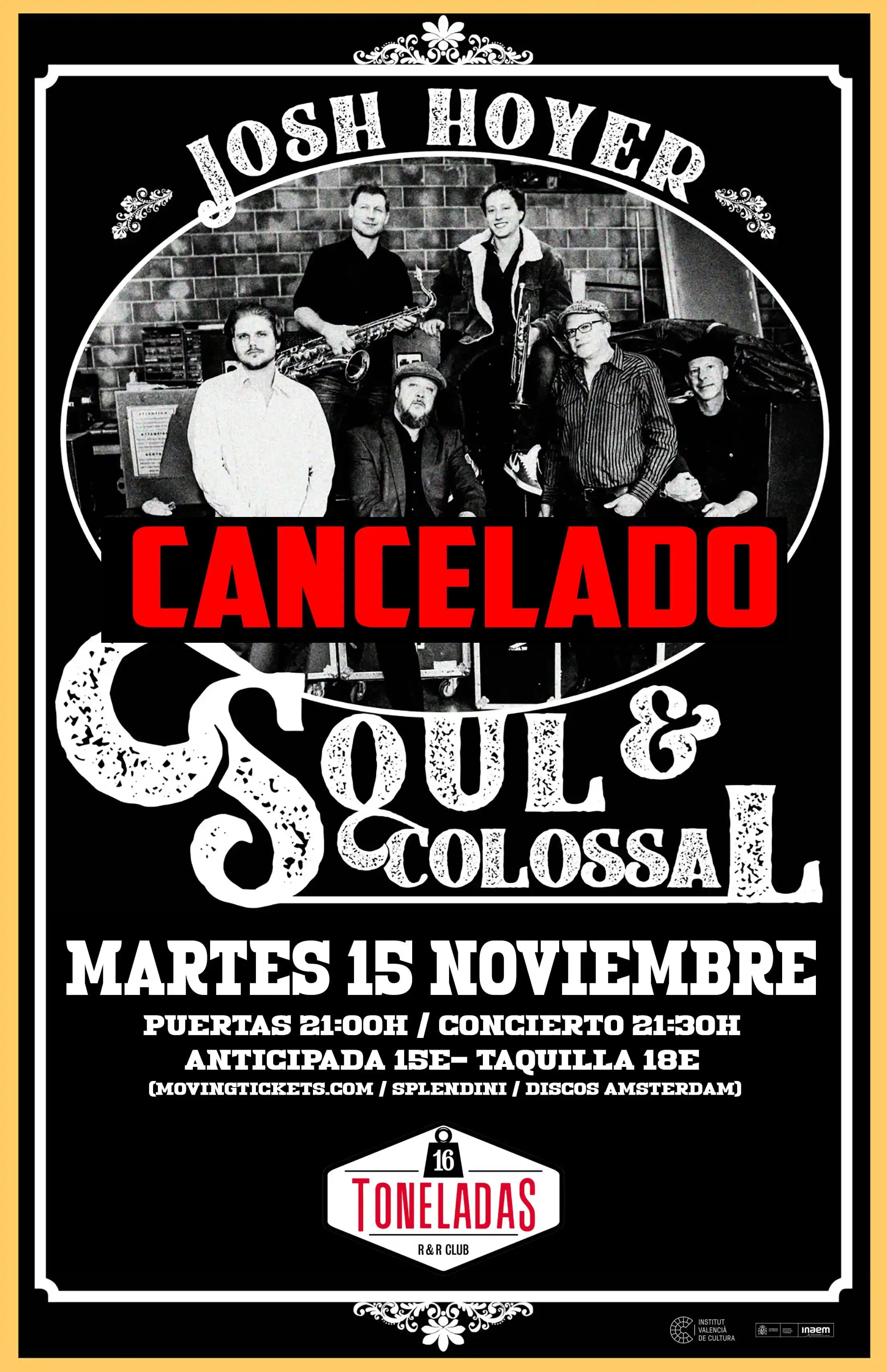 JOSH HOYER & SOUL COLOSSAL