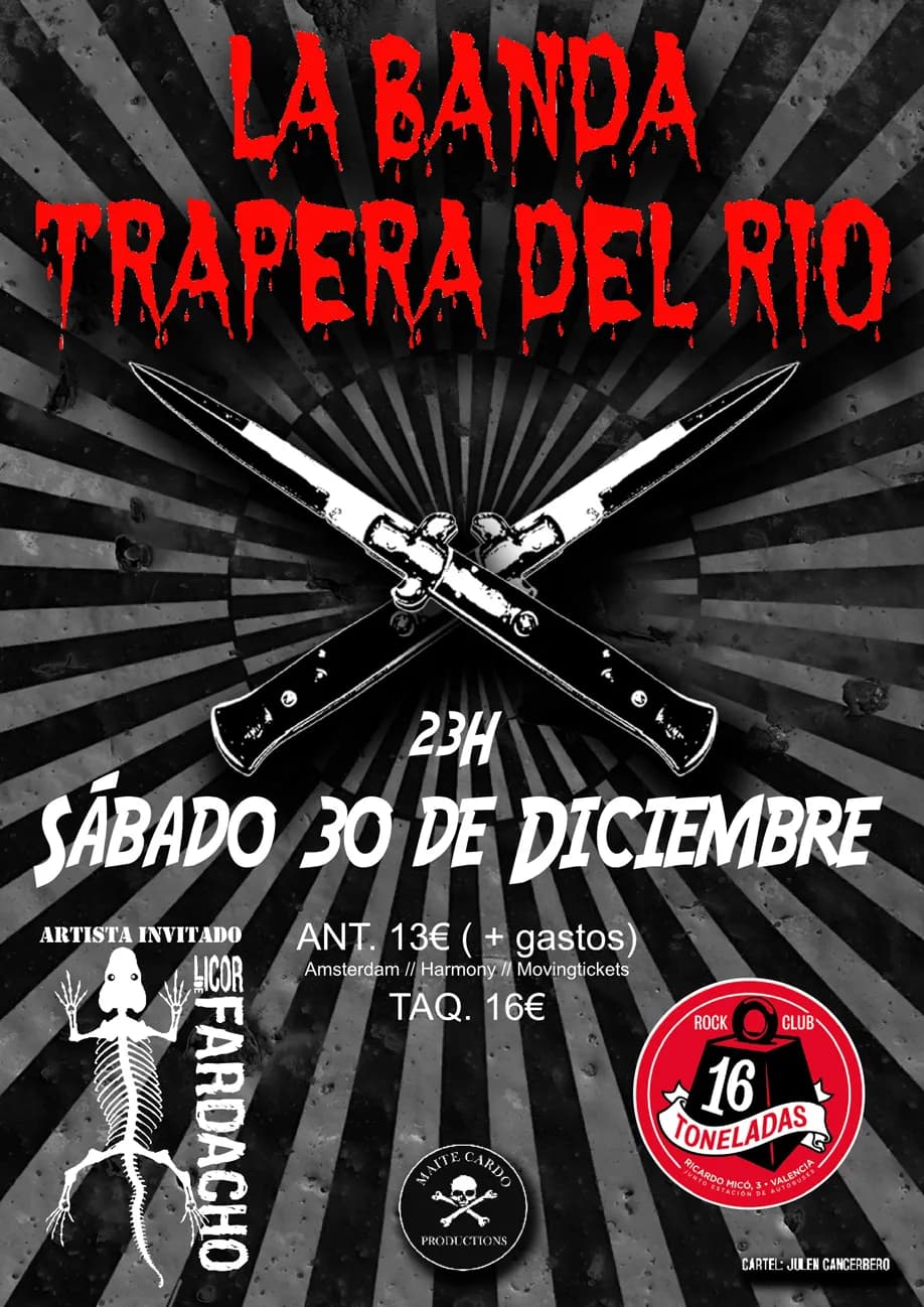 LA BANDA TRAPERA DEL RÍO + LICOR DE FARDACHO