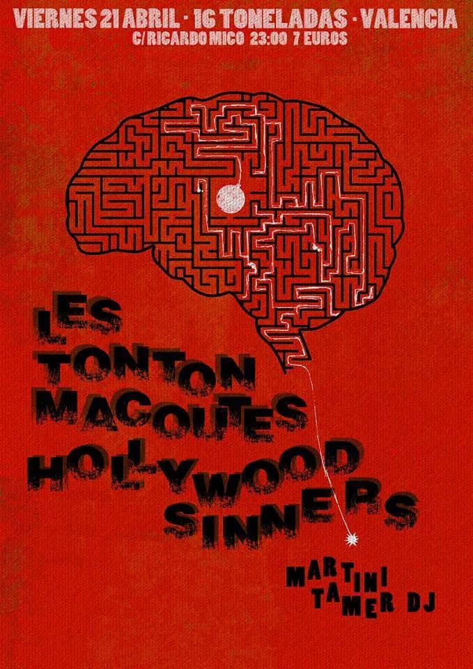 LES TON TON MACOUTES + HOLLYWOOD SINNERS