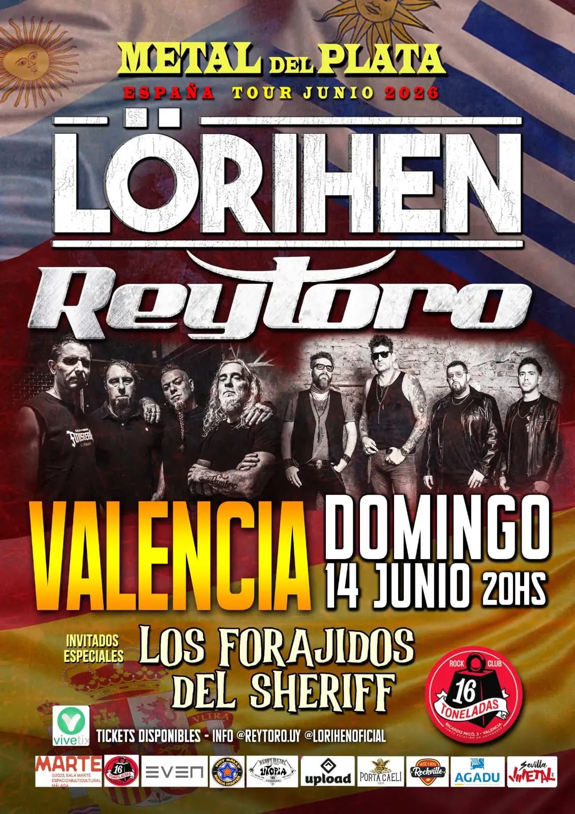 LÖRIHEN + REYTORO + LOS FORAJIDOS DEL SHERIFF