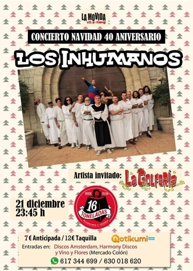 LOS INHUMANOS + LA GOLFERÍA