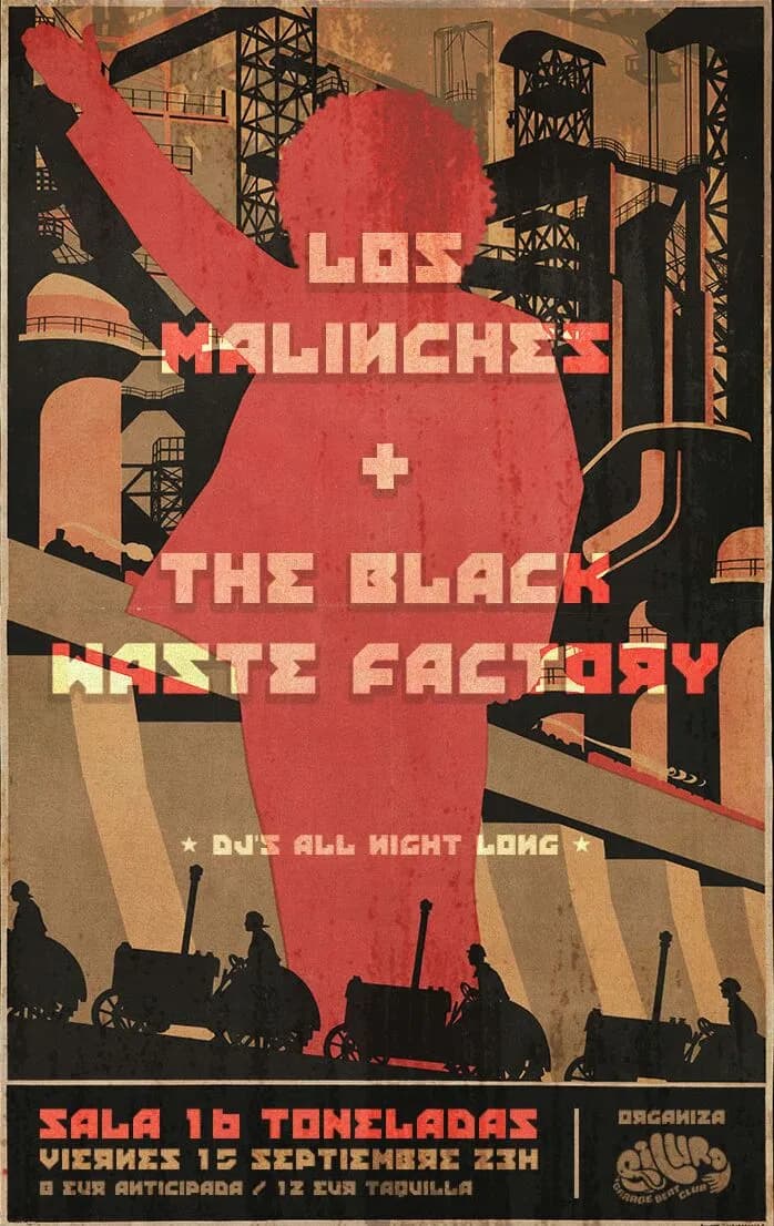 LOS MALINCHES + THE BLACK WASTE FACTORY