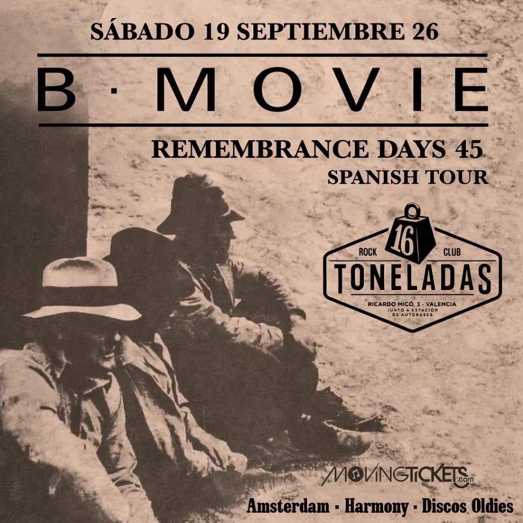 B-MOVIE REMEMBRANCE DAYS 45 TOUR