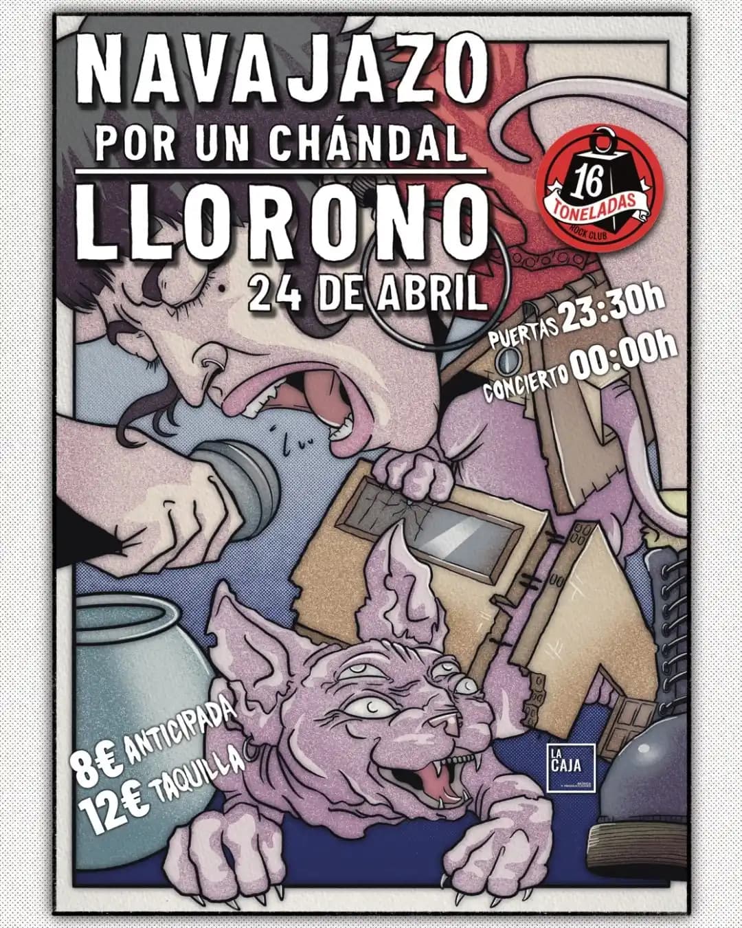 NAVAJAZO POR UN CHANDAL + LLORONO