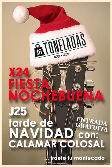 tarde de NAVIDAD con: CALAMAR COLOSAL