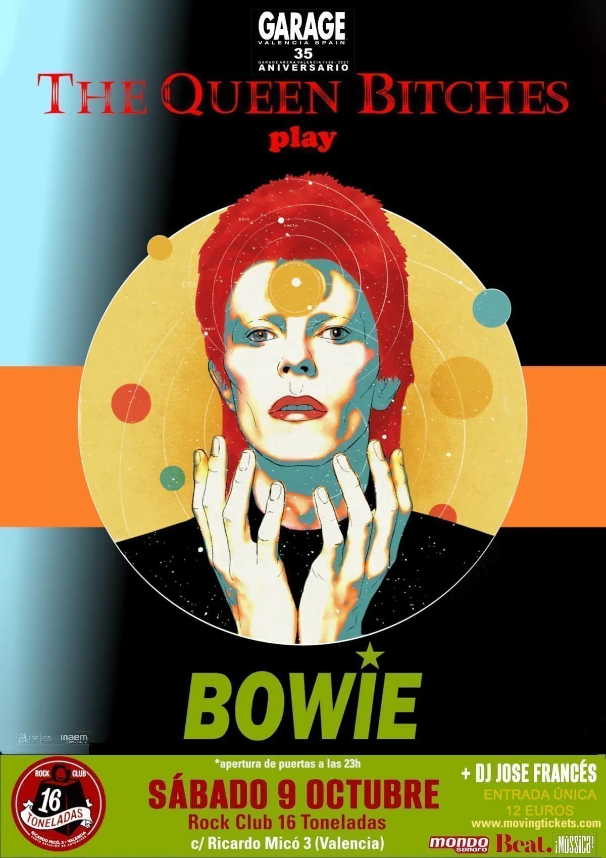 THE QUEEN BITCHES play BOWIE