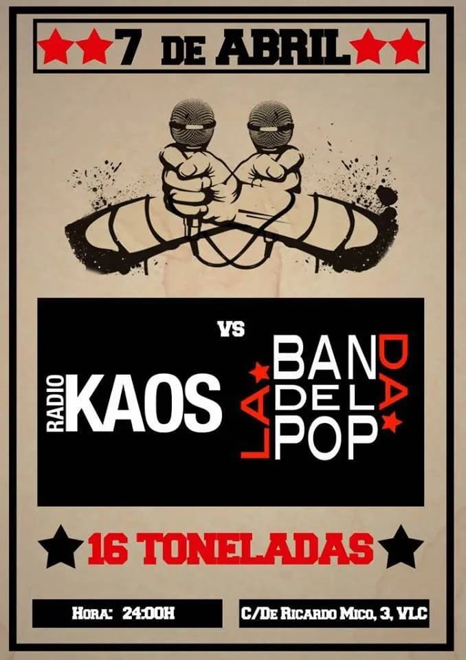 RADIO KAOS + LA BANDA DEL POP