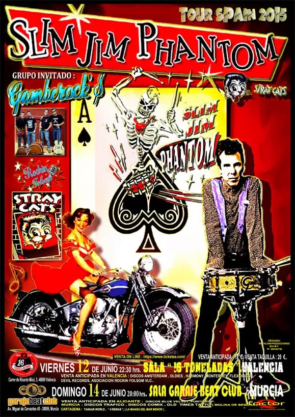 SLIM JIM PHANTOM + GAMBEROCK'S