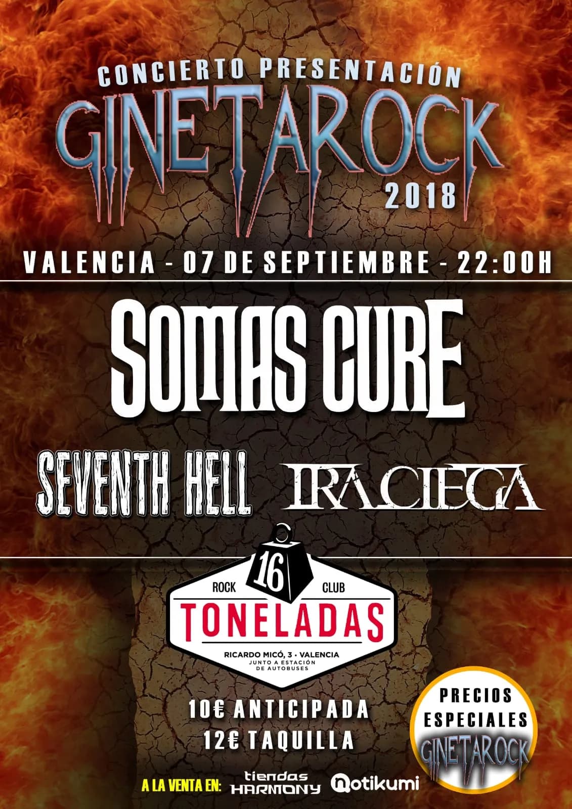 SOMAS CURE + SEVENTH HELL + IRA CIEGA