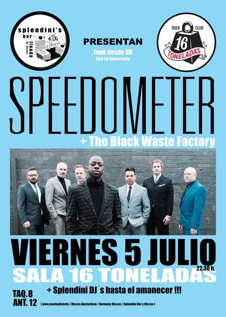 SPEEDOMETER+ THE BLACK WASTE FACTORY