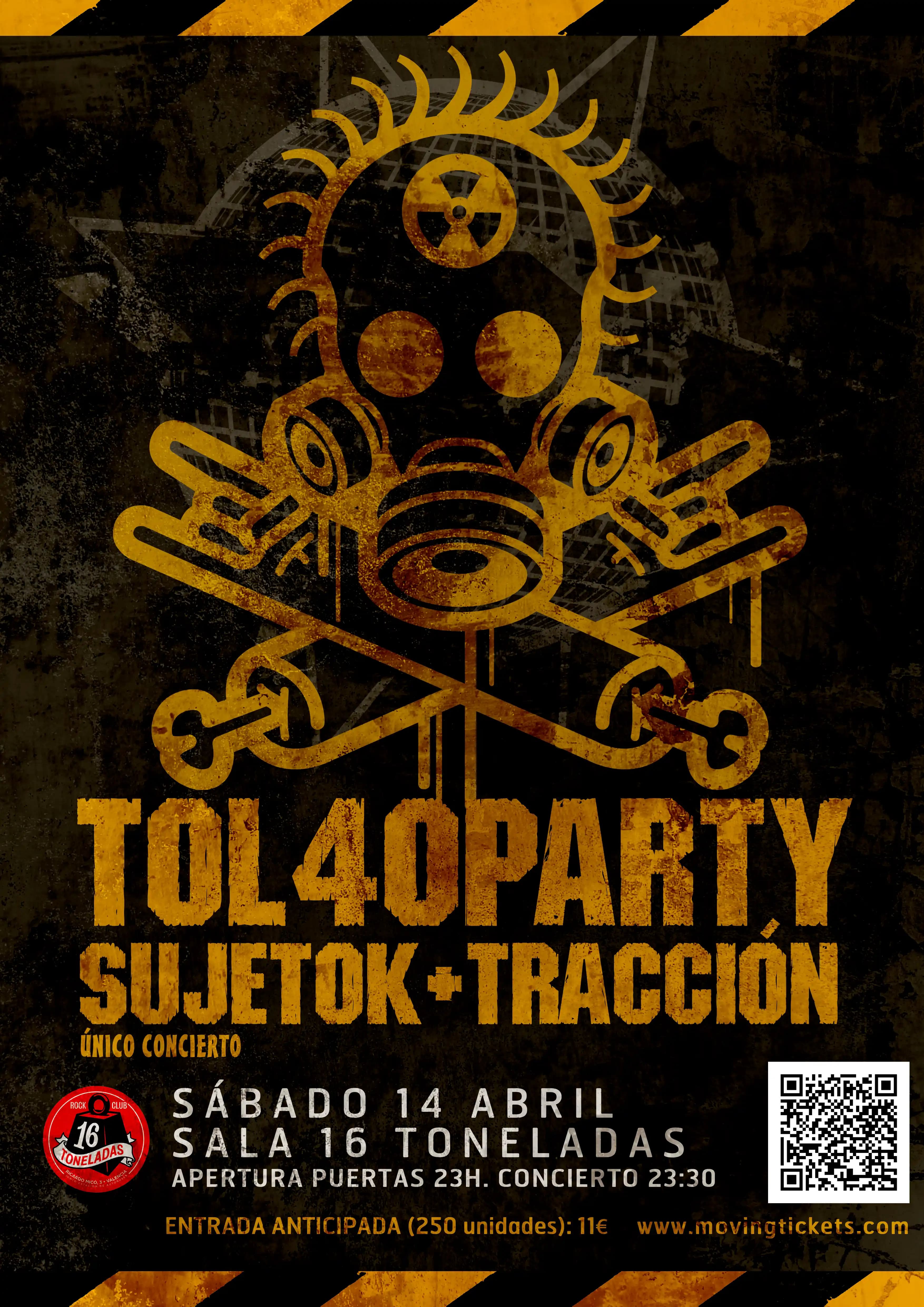 SUJETO K + TRACCIÓN (TOL40PARTY)