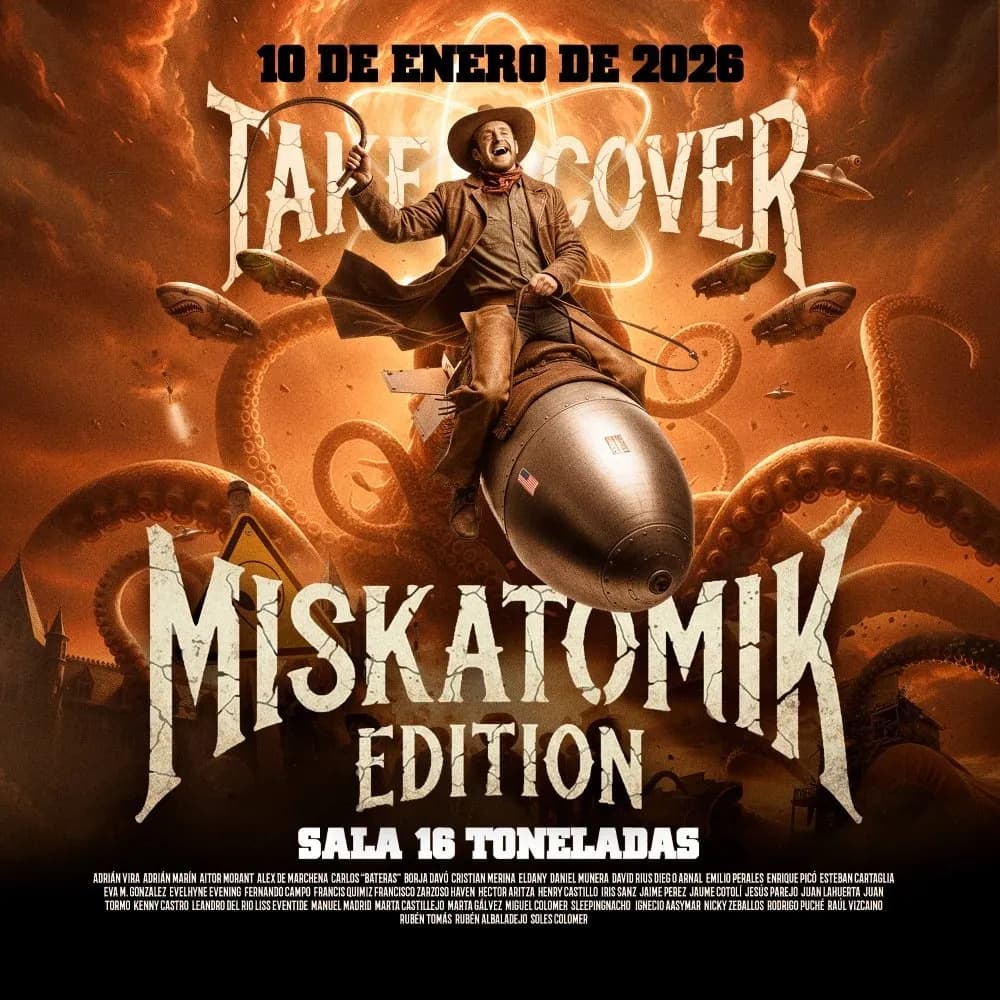 TAKE COVER “MISKATOMIK EDITION”