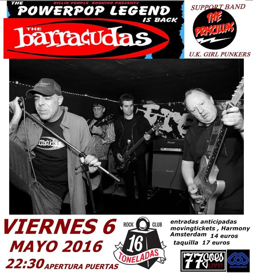 THE BARRACUDAS + THE PRISCILLAS