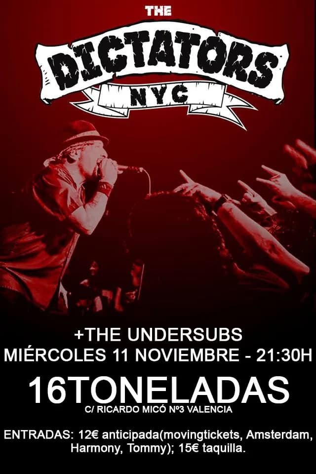 THE DICTATORS +THE UNDERSUBS