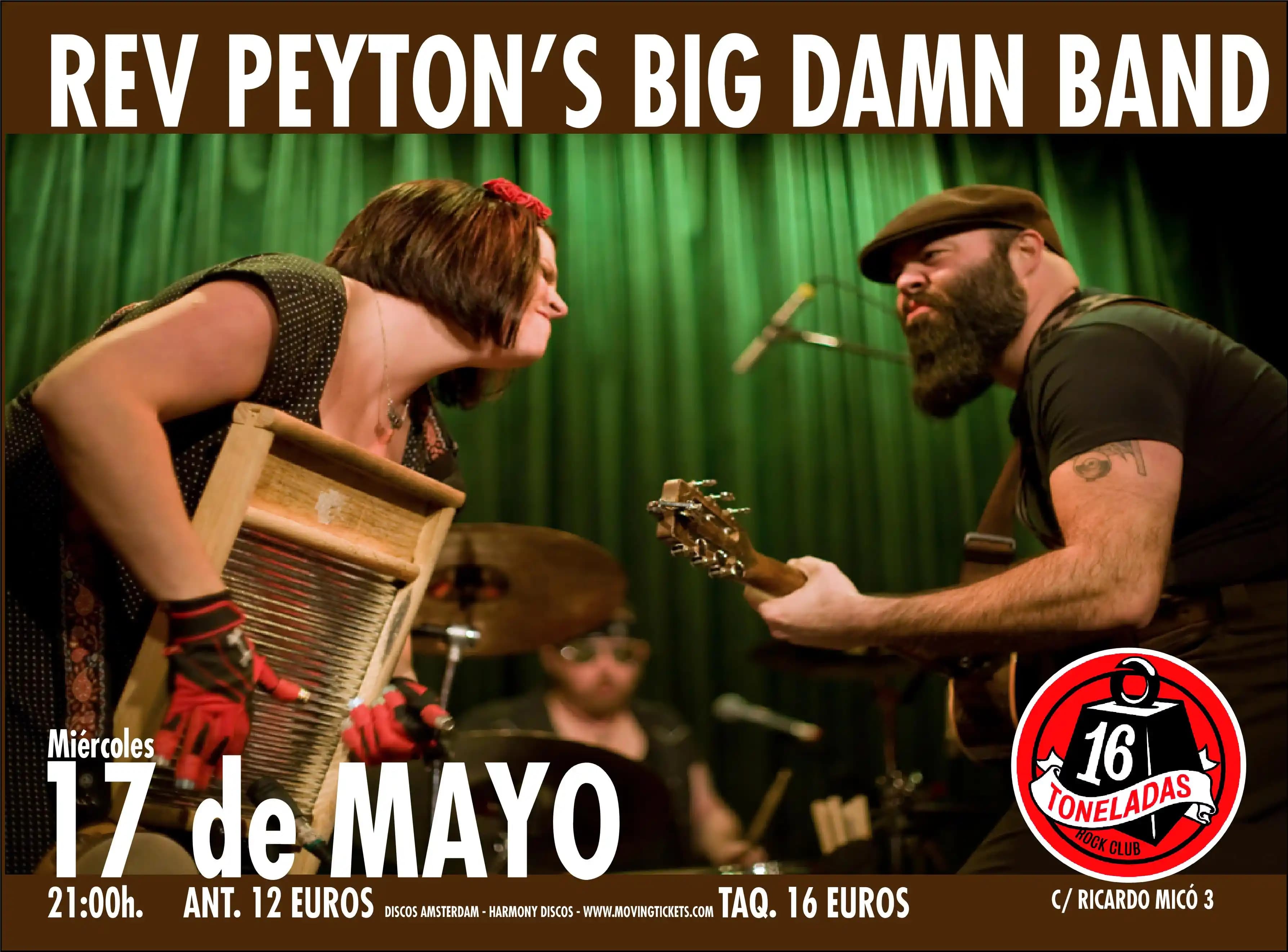 THE REVEREND PEYTON’S BIG DAMN BAND