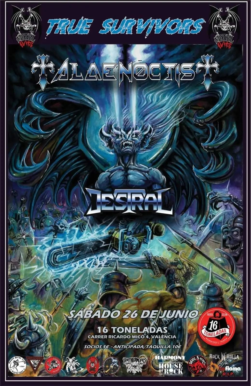 TRUE SURVIVORS: Alae Noctis y Destral