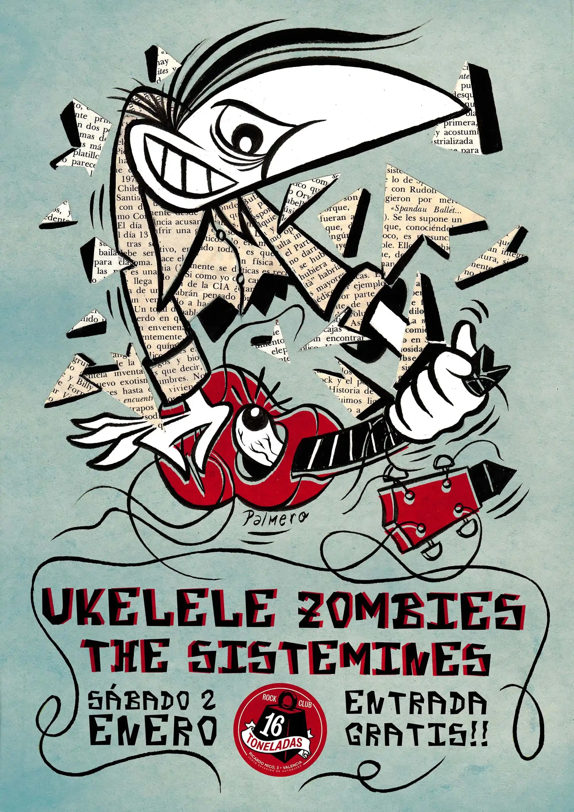 UKELELE ZOMBIES +THE SISTEMINES