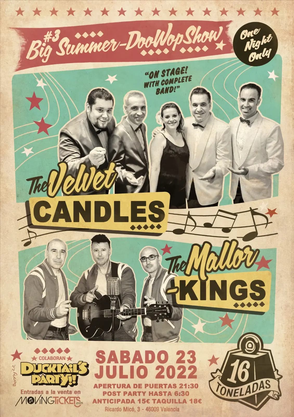 THE VELVET CANDLES + THE MALLOR-KINGS