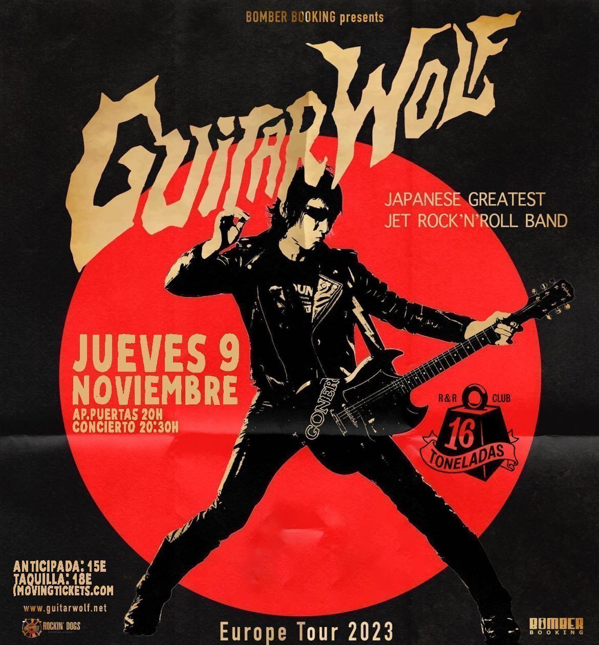 GUITAR WOLF - 16 TONELADAS