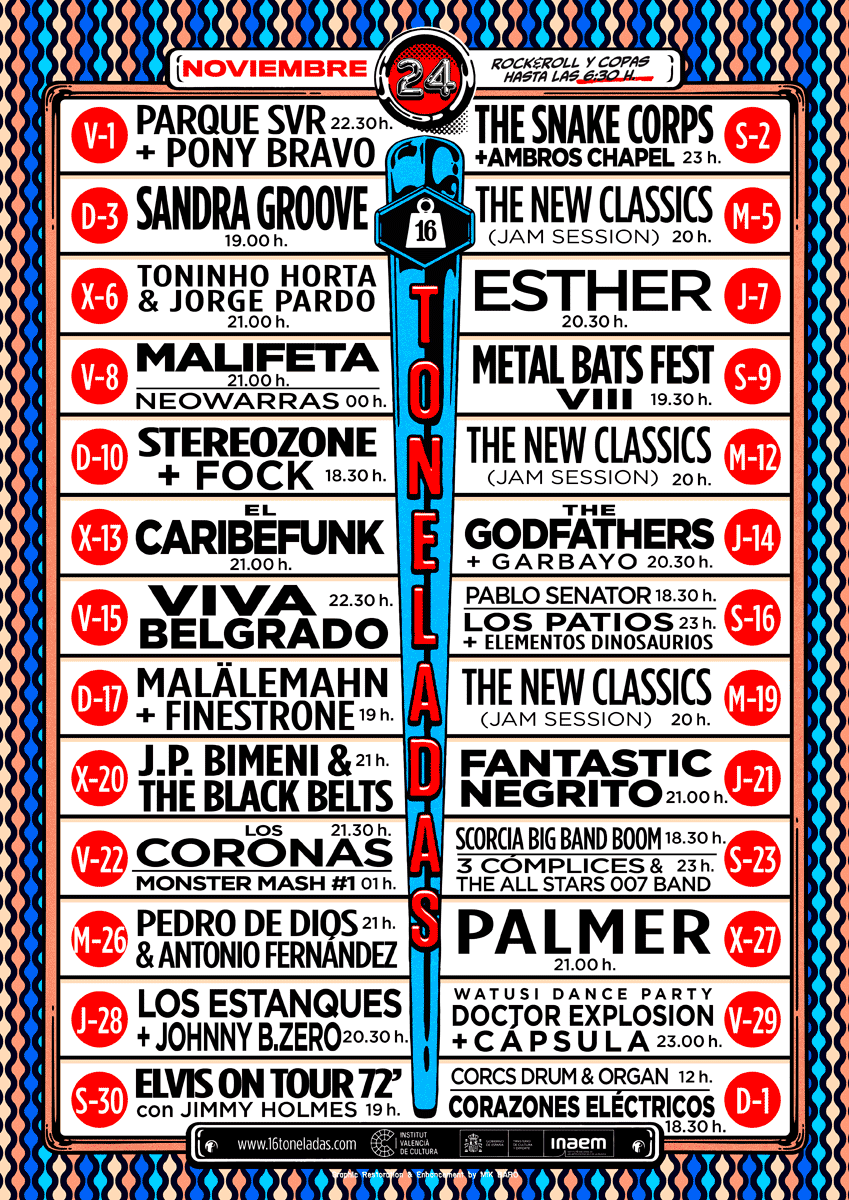 PROGRAMACIÓN NOVIEMBRE 2024